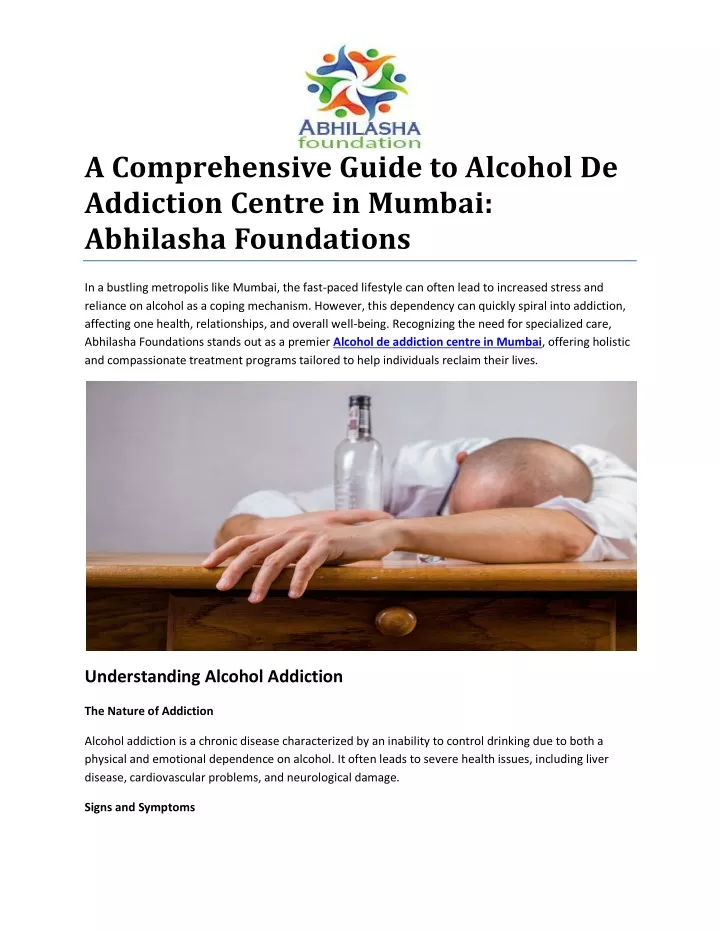 a comprehensive guide to alcohol de addiction