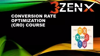 Conversion Rate Optimization Course  in Hyderabad