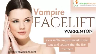 Vampire Facelift Warrenton