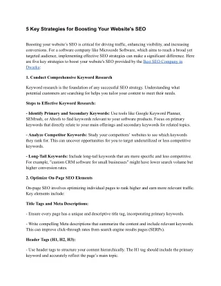 5 Key Strategies for Boosting Your Website's SEO-1