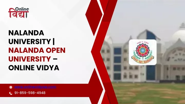 nalanda university nalanda open university online