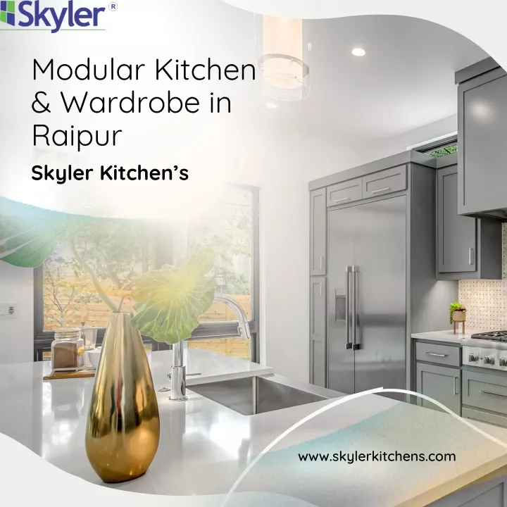 modular kitchen wardrobe in raipur skyler kitchen