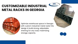 Customizable Industrial Metal Racks in Georgia