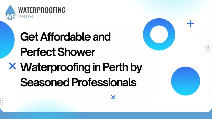 get affordable and perfect shower waterproofing