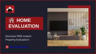 Home Evaluation