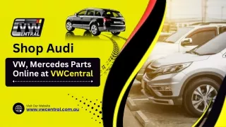 Shop Audi VW, Mercedes Parts Online at VWCentral