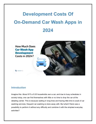 development costs of