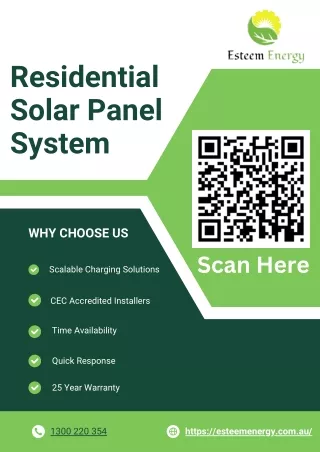 Residential Solar Panel System Sydney
