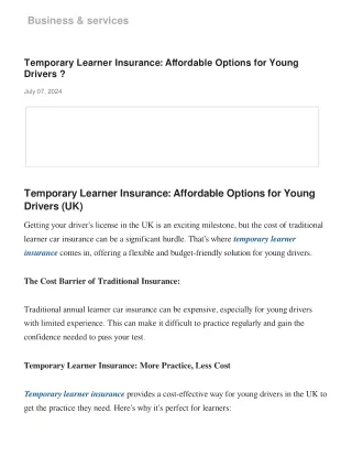 temporary-learner-insurance-affordable