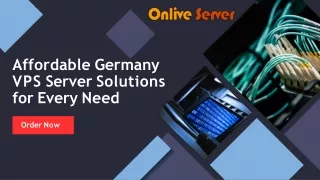 Affordable Germany VPS Solutions for Every Need