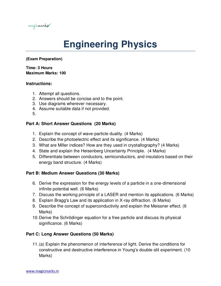 engineering physics