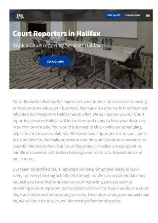 Court Reporters Halifax: Ensuring Accuracy and Efficiency in Legal Proceedings