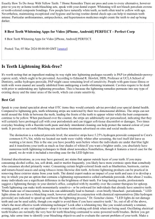 8 Ideal Teeth Bleaching Items Of 2024, Examined By Experts