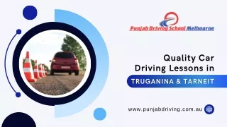 Quality Car Driving Lessons in Truganina & Tarneit