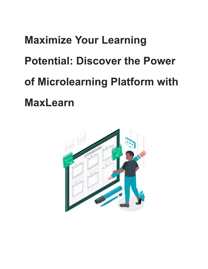 maximize your learning