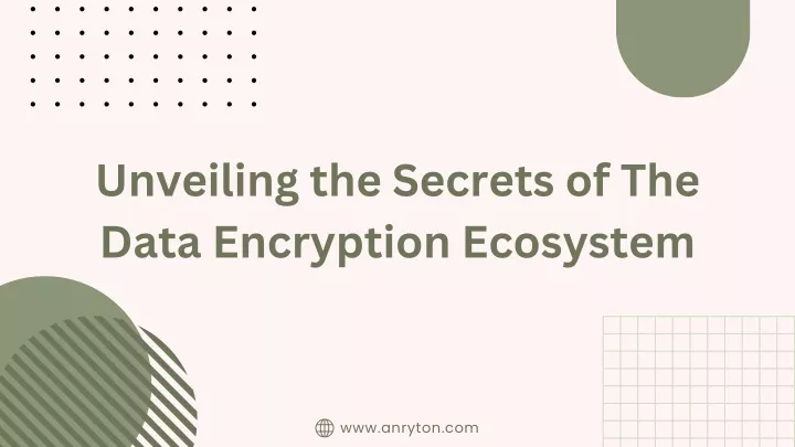 unveiling the secrets of the data encryption