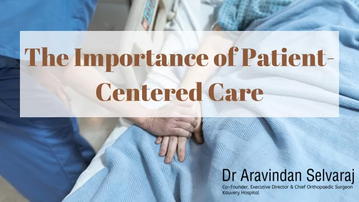 the importance of patient centered care