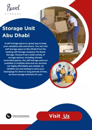 Storage Unit Abu Dhabi