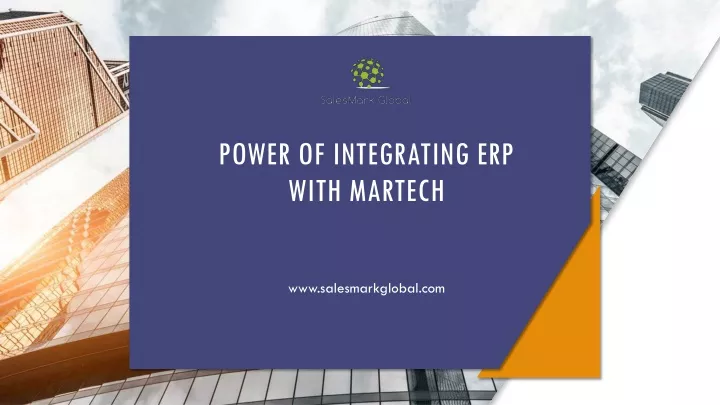 power of integrating erp with martech