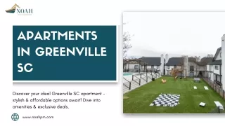 Find out the Affordable Apartments in Greenville SC