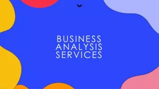 business analysis services