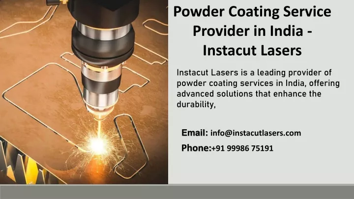 powder coating service provider in india instacut