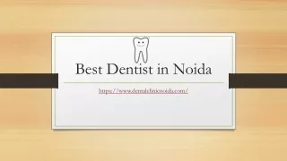 best dentist in noida