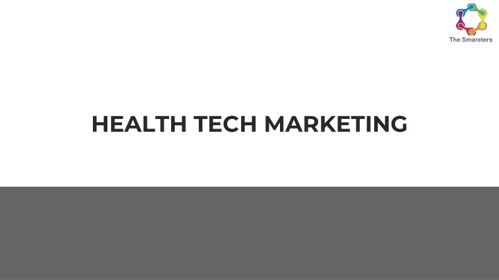 health tech marketing