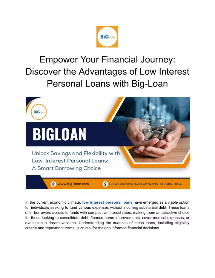 empower your financial journey discover