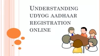 understanding udyog aadhaar registration online