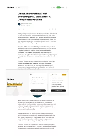 Unlock Team Potential with Everything DiSC Workplace- A Comprehensive Guide