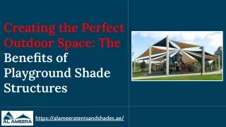 The Benefits of Playground Shade Structures for the Perfect Outdoor Space