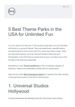 5 Best Theme Parks in the USA for Unlimited Fun - slide 1