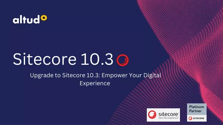 sitecore 10 3