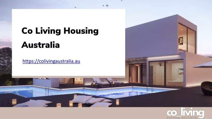 co living housing australia