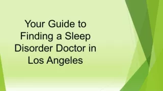 Your Guide to Finding a Sleep Disorder Doctor gorman dental