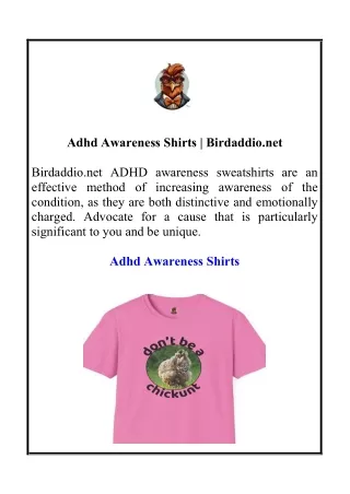 adhd awareness shirts birdaddio net