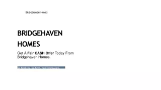bridgehaven homes