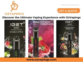 Discover the Ultimate Vaping Experience with OzVapings (1)