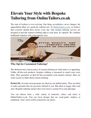 OnlineTailors