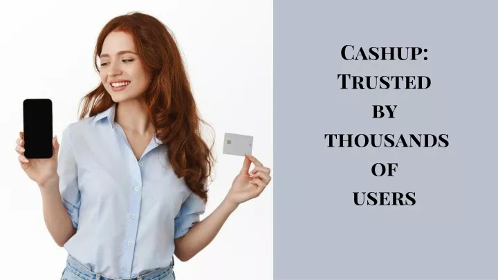 cashup trusted by thousands of users