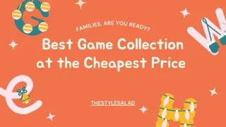 Best Game Collection at the Cheapest Price