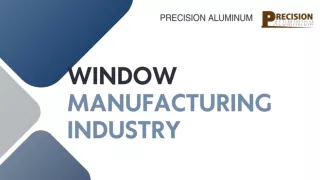 Precision Aluminum Crafting Exquisite Windows for Your Vision