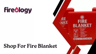 shop for fire blanket