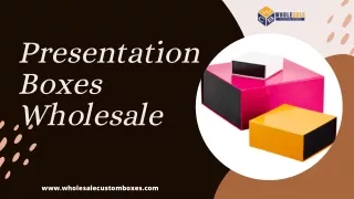 presentation boxes wholesale