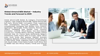 Global Almond Milk Market