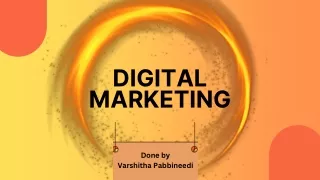 Digital Marketing