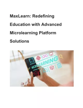 maxlearn redefining