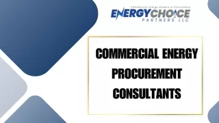 Get Energy Procurement Consultants - Energy Choice Partners LLC