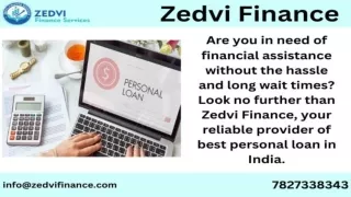 best personal loan in India